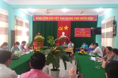 ĐẠI HỘI CHI BỘ TRƯỜNG THCS TỊNH ĐÔNG NHIỆM KỲ 2022 – 2025.