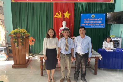 ĐẠI HỘI CÔNG ĐOÀN TRƯỜNG THCS TỊNH ĐÔNG NHIỆM KỲ 2023-2028